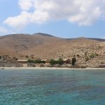 Gyaros Island seascape